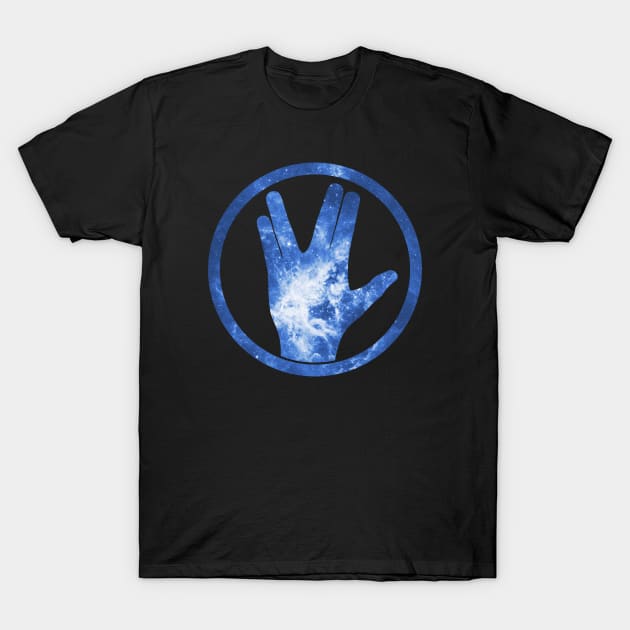 Spock Hand T-Shirt by Drop23